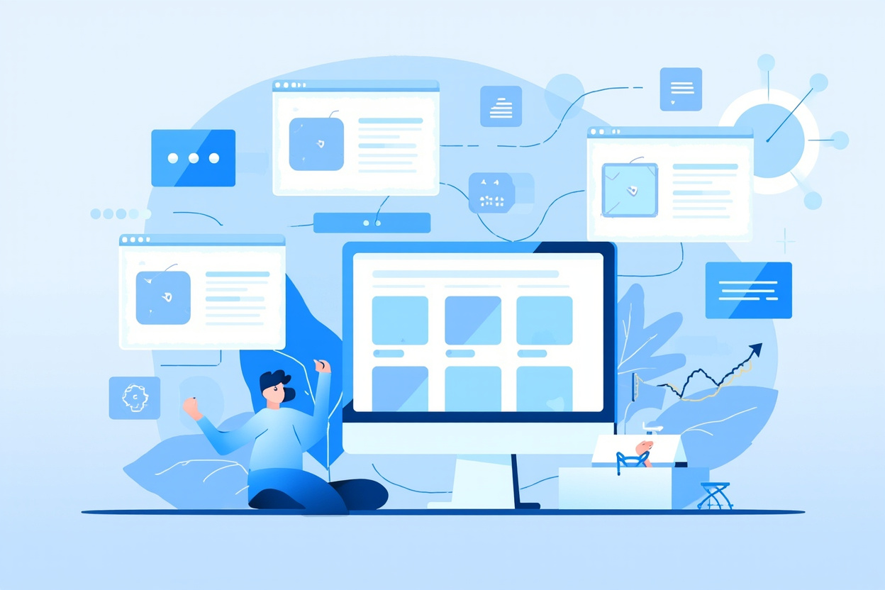 一台电脑管理多家店铺