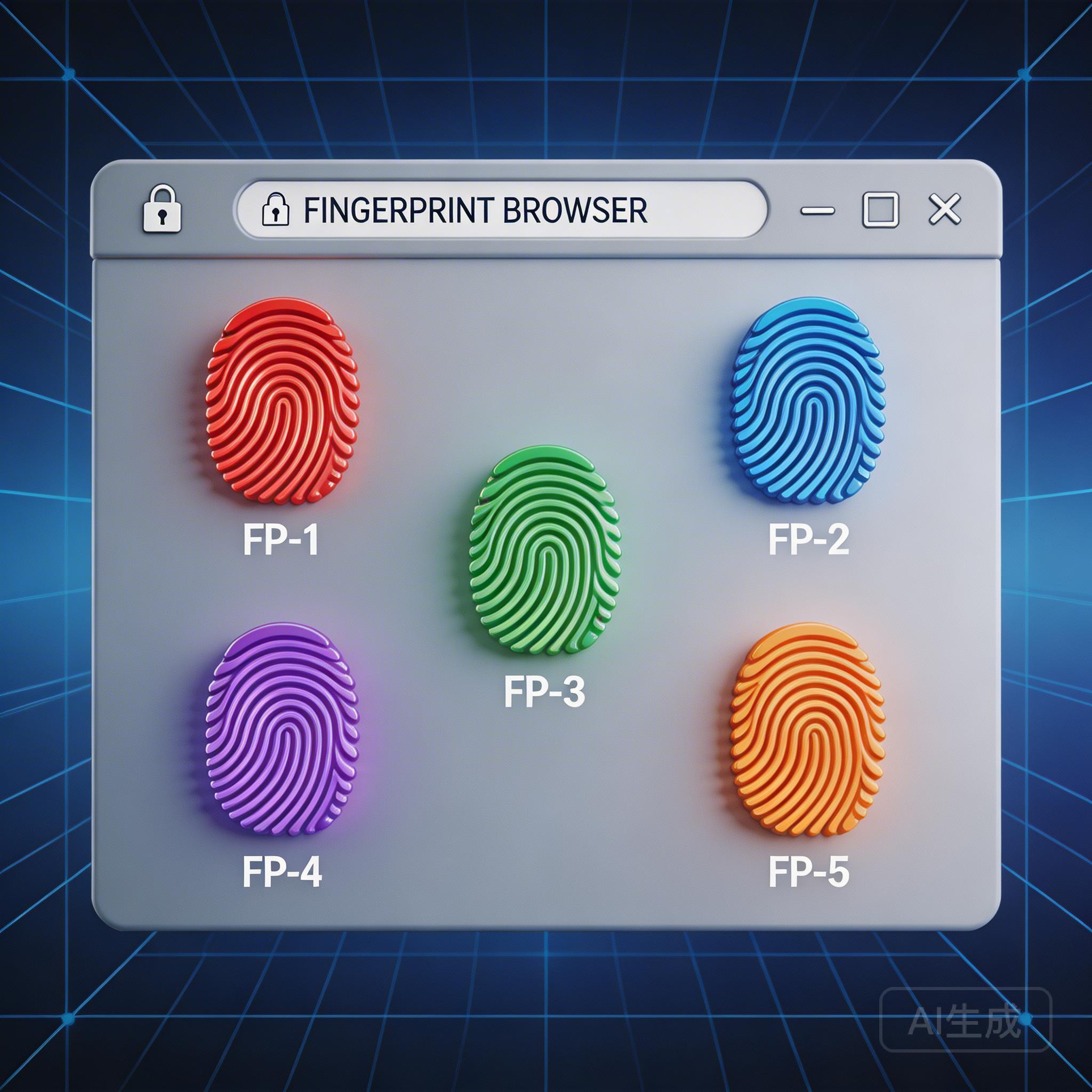 指纹浏览器概念图