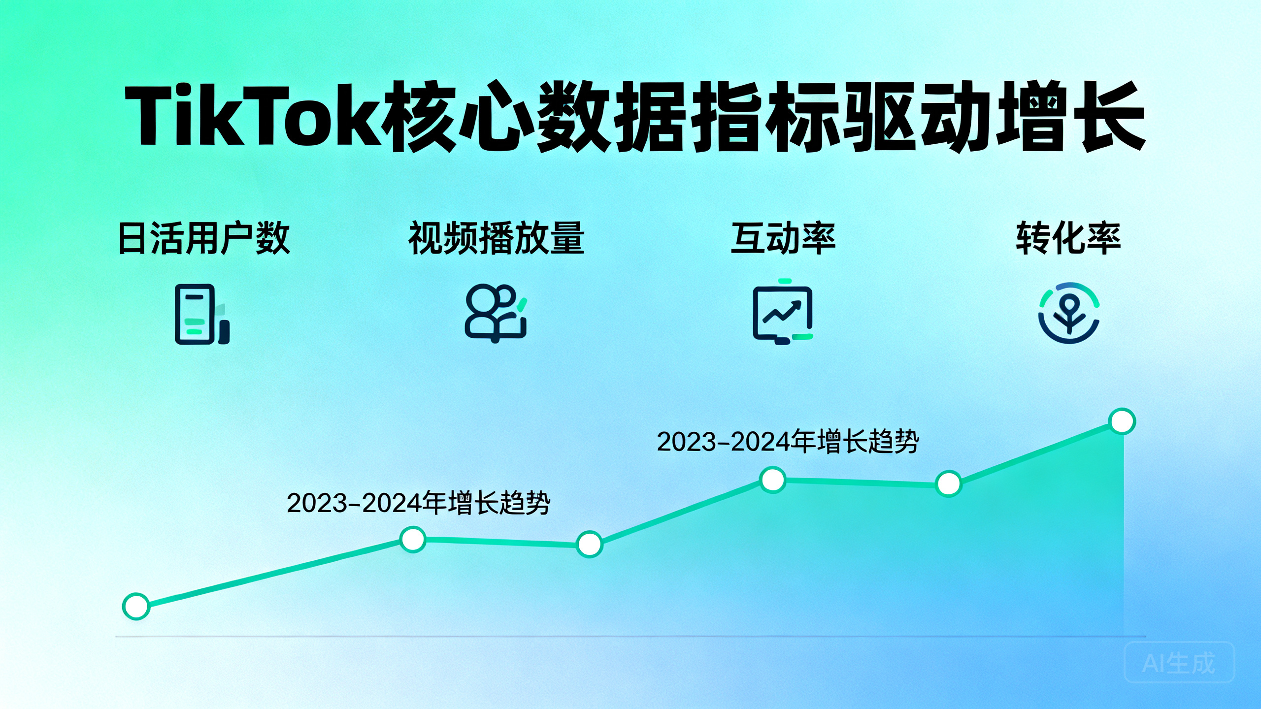 TikTok运营数据分析:用4个核心指标驱动账号增长