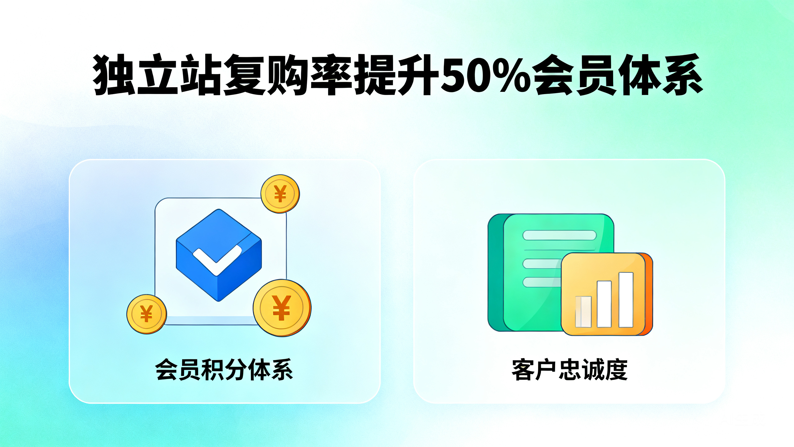 独立站运营客户留存:复购率提升50%的会员体系搭建