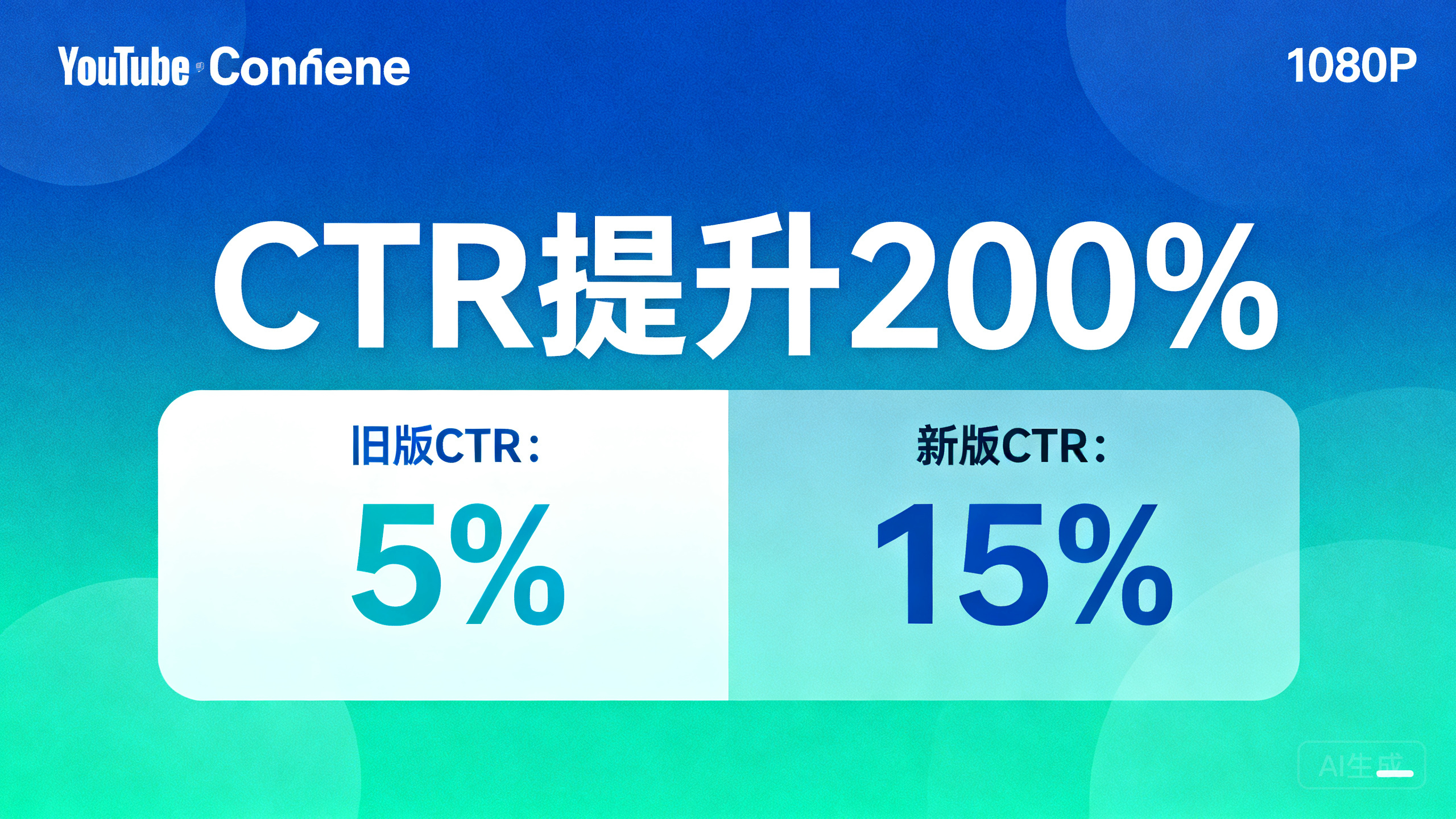 YouTube运营封面优化:点击率提升200%的设计技巧