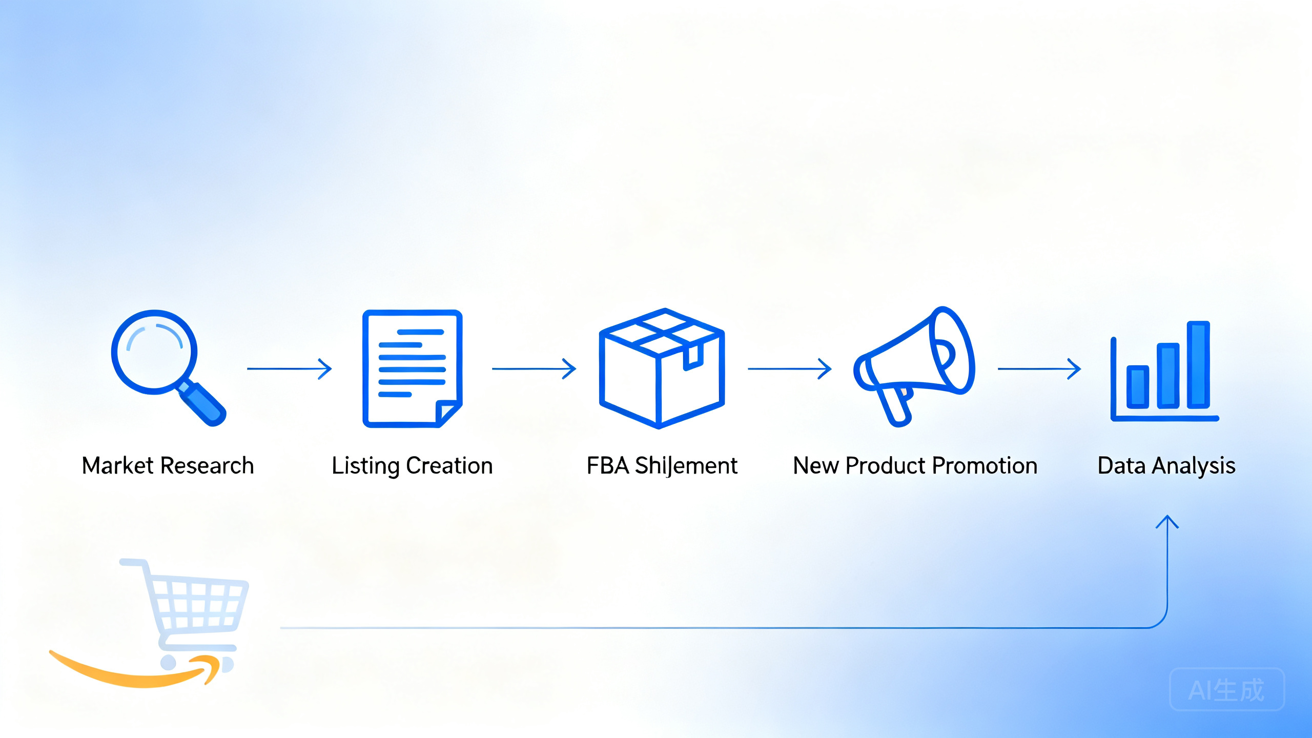 亚马逊FBA新品推广全流程:从零基础到稳定出单的实战指南