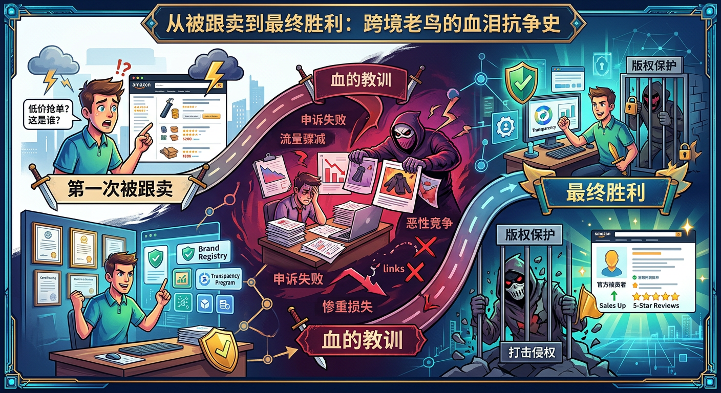 亚马逊被跟卖如何处理?老卖家血泪经验总结
