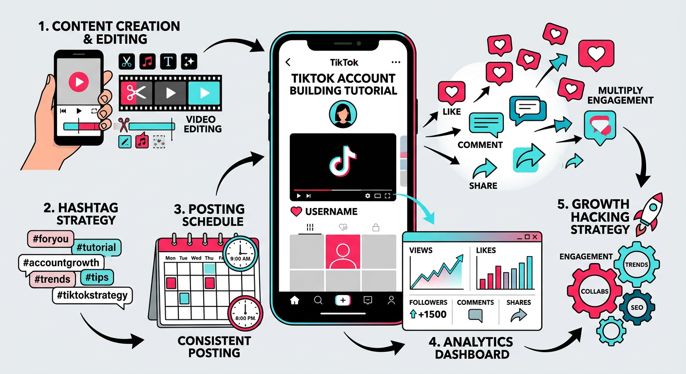 TikTok账号养成攻略:如何从0打造一个高权重账号