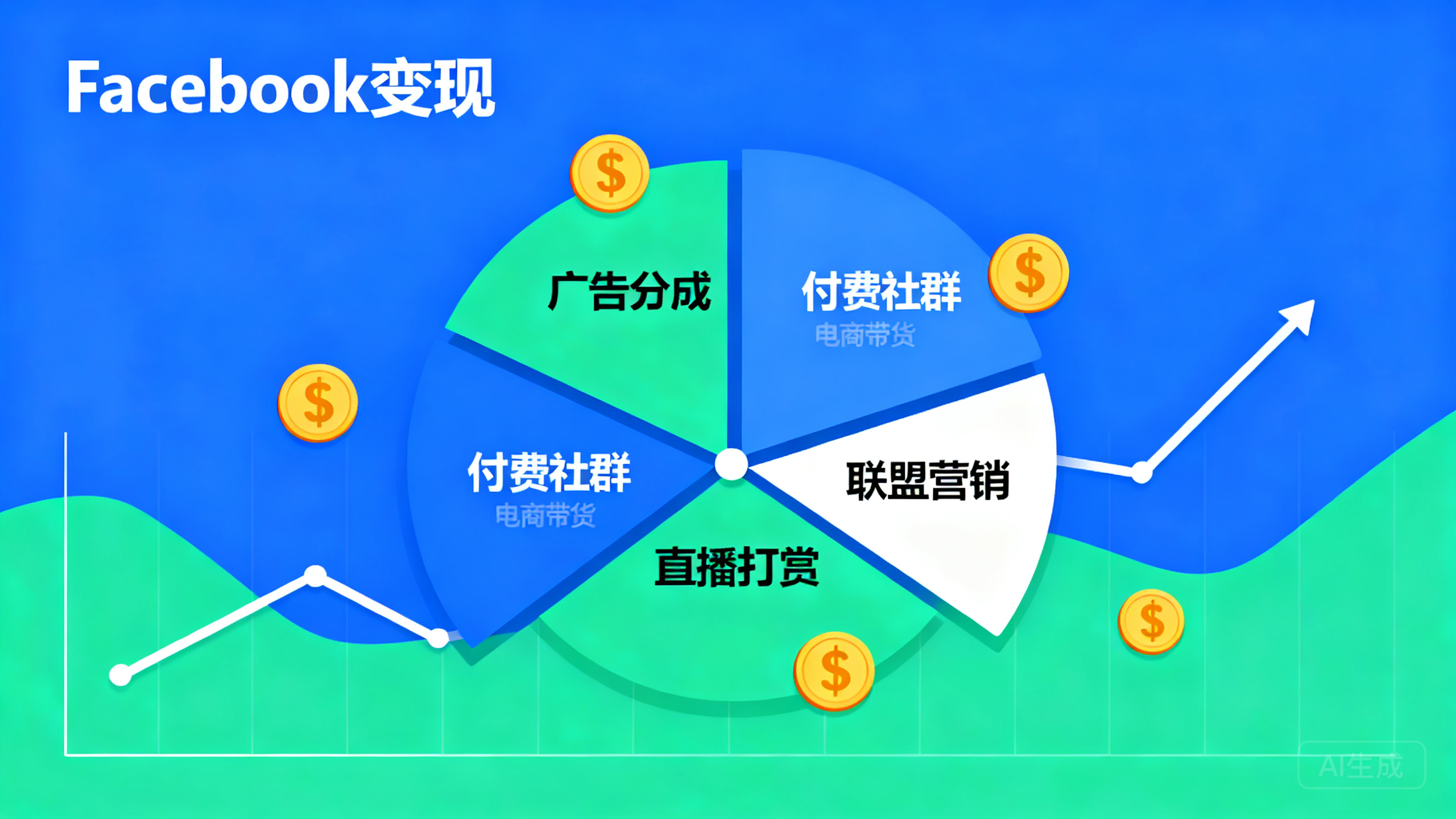 Facebook营销变现指南:5种适合普通人的赚钱模式解析