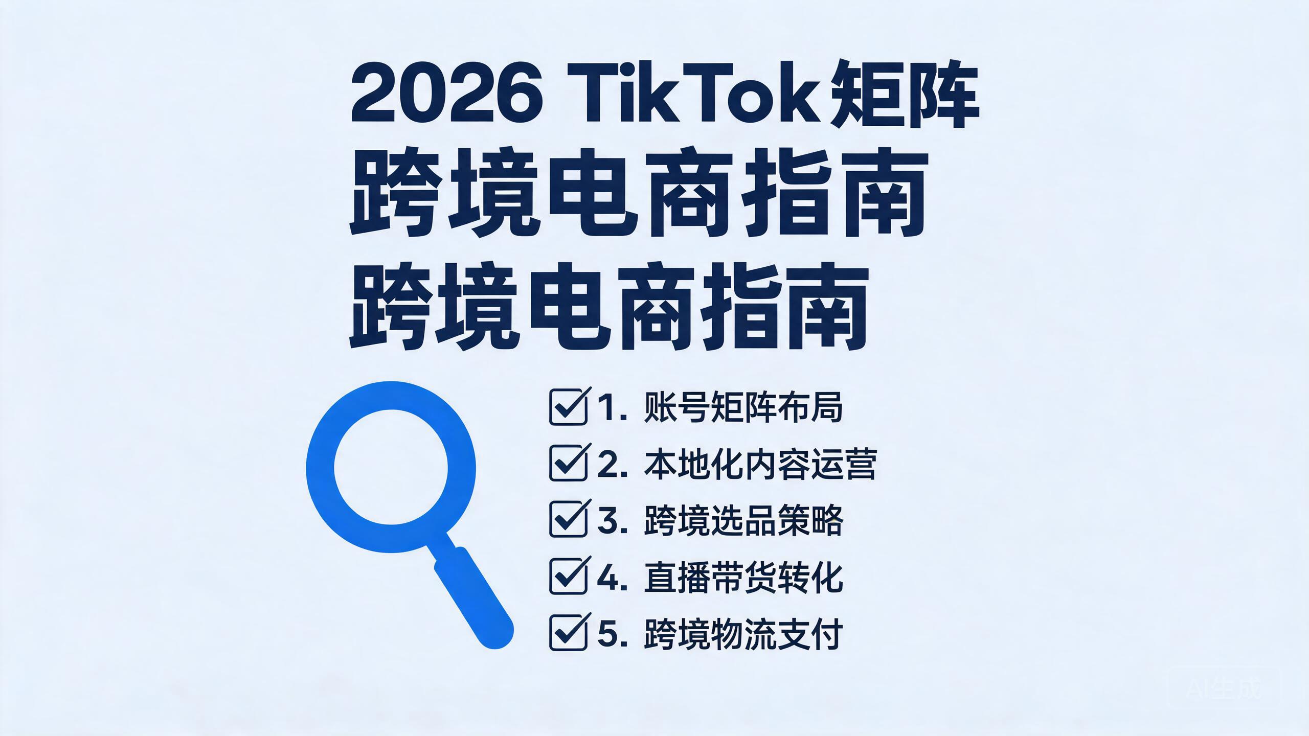 TikTok矩阵 流程图