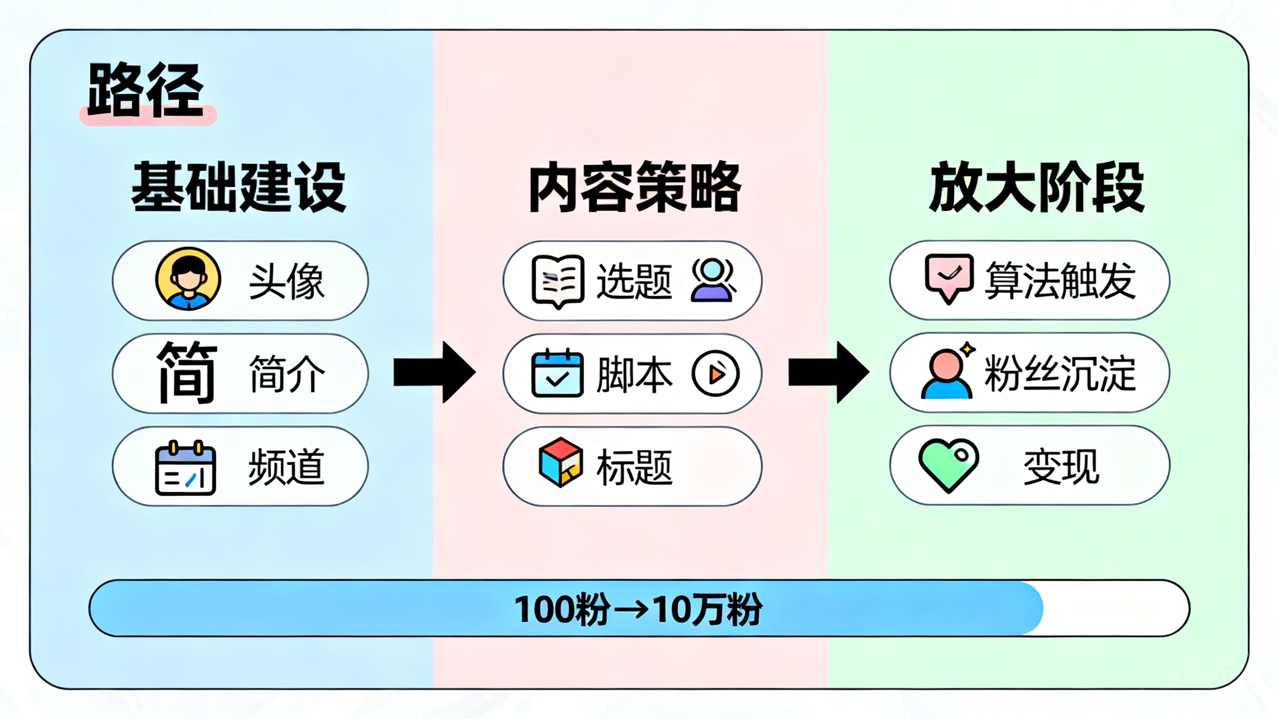 YouTube运营涨粉秘籍:从100粉到10万粉的实操路径